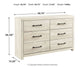 Cambeck Six Drawer Dresser