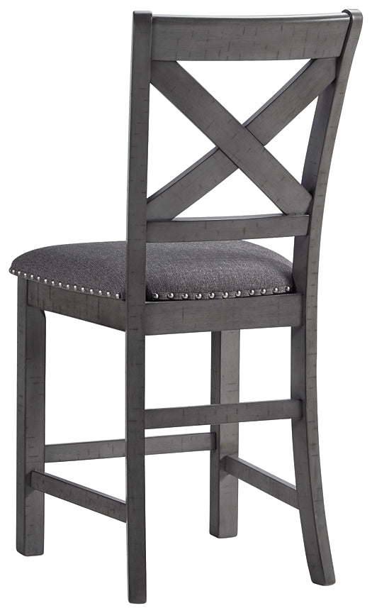 Myshanna Upholstered Barstool (2/CN)