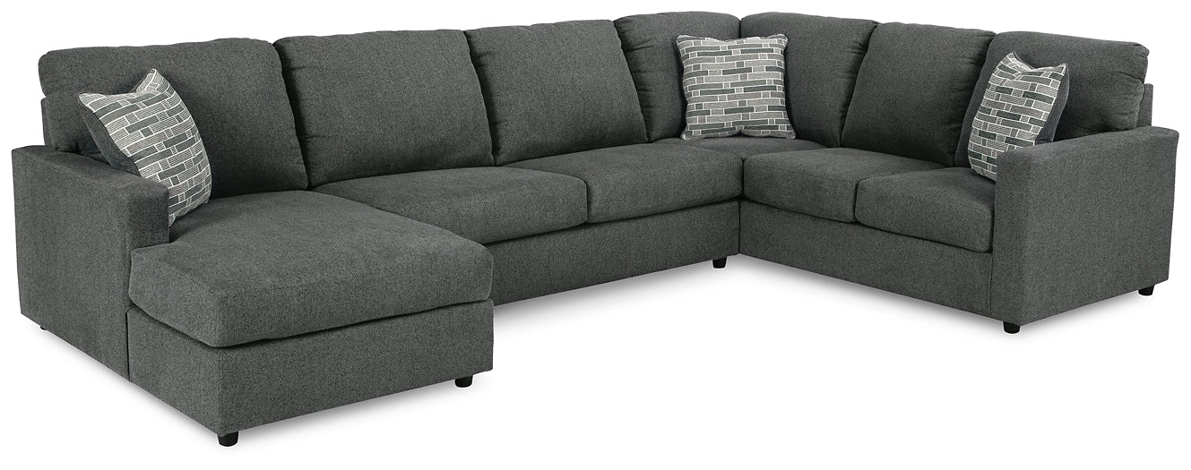 Edenfield 3-Piece Sectional with Ottoman