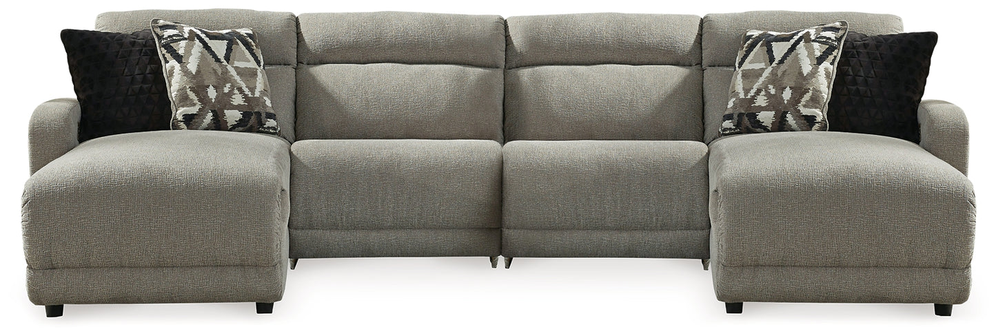 Colleyville 4-Piece Power Reclining Sectional with Chaise