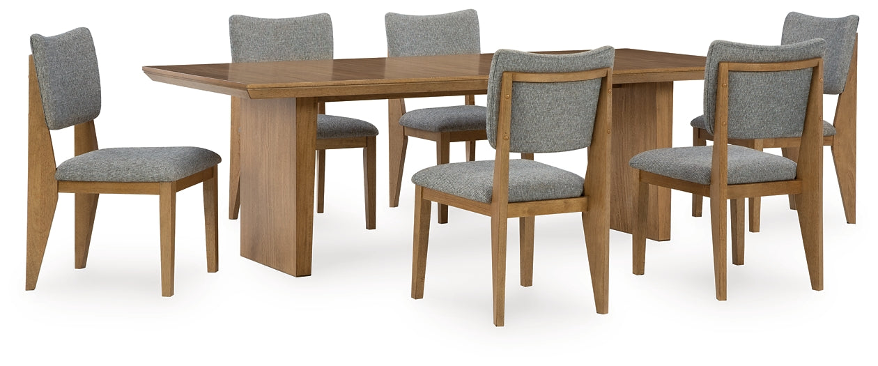 Sherbana Dining Table and 6 Chairs