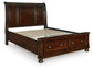 Porter Queen Sleigh Storage Bed